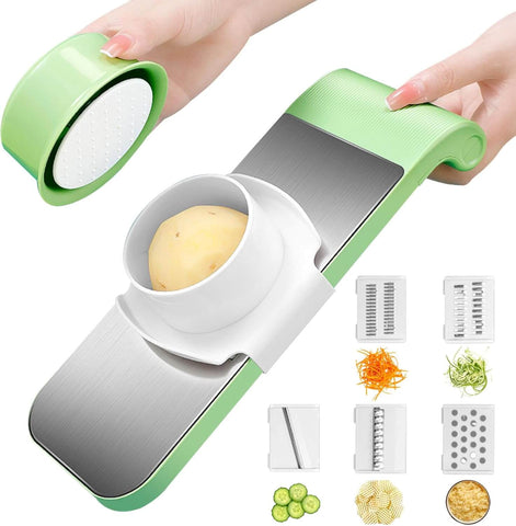 stainless steel 5 in 1 vegetable cutter